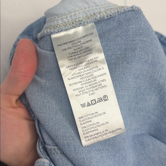 Manel Villalonga Pilcro Anthropologie Eventide Trouser High-Rise Wide-Leg Jeans - Picture 11 of 11